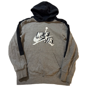 Nike Air Jordan Long Sleeved Hoodie Hooded Sweatshirt Basketball Activewear XL